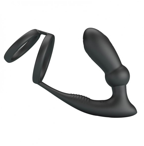 PRETTY LOVE - Emoni Vibrating Penis Sleeve Ring (Chargeable - Black) PRETTY LOVE - Emoni Vibrating Penis Sleeve Ring (Chargeable - Black)